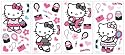 RoomMates RMK1201SCS Hello Kitty Dress Up Peel and Stick Appliques