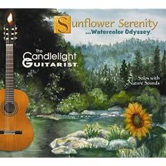 Sunflower Serenity ...Watercolor Odyssey (solos with nature sounds)