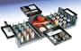 Foldaway Sewing Box - With Sewing Supplies (Black) (7.5"H x 8.5"W x 6"D)