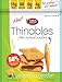 Thinables Baked Jalapeno Cheddar Crisps: Keto Snacks, Low Carb Snacks, High Protein Crackers, High Fiber Snacks, Low Calorie, Six (6) 6-ounce packages