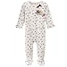 Newborn Girls' Classic Pooh™ Floral Sleep-and-Play - White/Purple