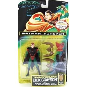 Batman Forever Transforming Grayson Action