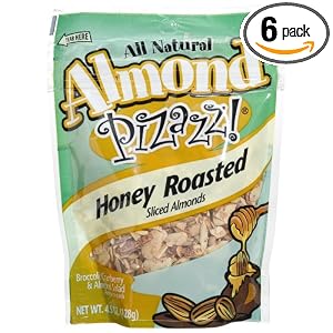 Good Sense� Almond Pizazz™ - Honey Roasted Sliced Almonds, 4.5-Ounce Bags (Pack of... by Good Sense