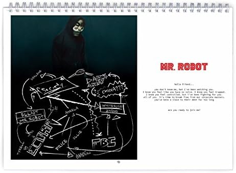 MR.ROBOT Season2 2017 Wall Calendar
