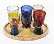 Hour Glass Wine Cups