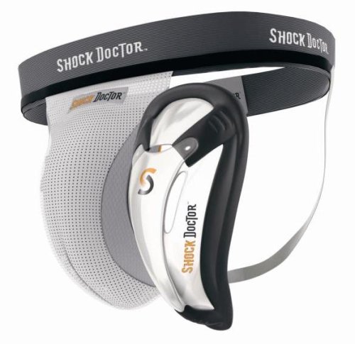 Childrens Toyshop  Sporting Goods : Shock Doctor Men's Power Supporter with BioFlex Cup