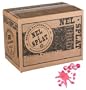 Nelson Nelsplat PEG Formula Paintballs - 2000 Rounds - Pink Shell / Pink Fill
