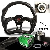 1990-1997 Mazda Miata Battle Style Steering Wheel with Hub Adaptor by RS Type