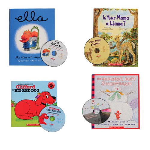 Read Along Books with Audio CDs – Set 2