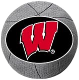 Set of 2 Wisconsin Badgers Basketball One Inch Pewter Pin - NCAA College Athletics