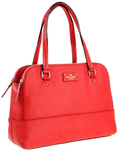 Kate Spade New York Women's Grove Court Lainey PXRU2972 Shoulder Bag,Candy Apple,One Size