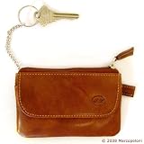 CATENA - Deluxe Zippered Italian Leather Key Case
