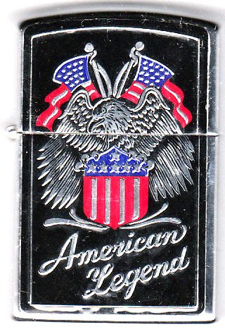 American Legend Lighter ~ Polished Crome Lighter