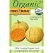 Ferry-Morse 3020 Organic Cantaloupe Seeds, Hearts Of Gold (1.8 Gram Packet)