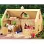 Deluxe Wood Barn with Cupola�