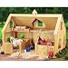 Deluxe Wood Barn with Cupola�