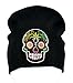 Sugar Skull Beanie Dia De Los Muertos Clothing Knit Cap