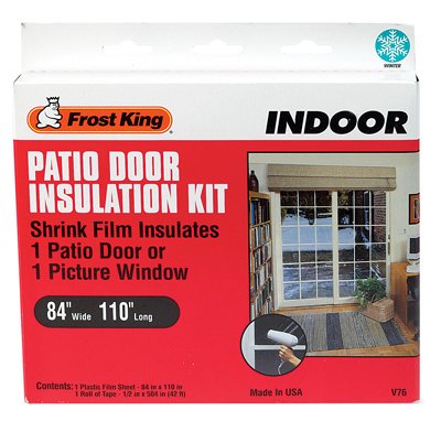 Thermwell V76H Insulation Kit or Kitchen for Patio Door or Large Window, 84 x 110-In.