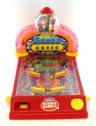 Gumball Pinball Machine Double Bubble Toy Child Gift
