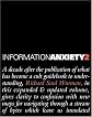 Information Anxiety 2 (Hayden/Que) [Paperback]