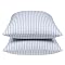 Room Essentials Stripe Pillowcase Set - Black