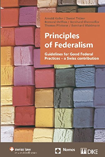 Principles of Federalism: Guidelines for Good Federal Practices - a Swiss contribution