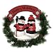 New Jersey Devils Happy Holidays Wreath