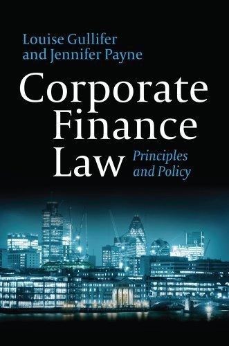 Corporate Finance Law: Principles and Policy of Louise Gullifer, Jennifer Payne on 10 March 2011