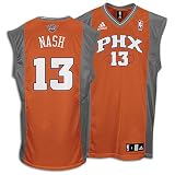 Steve Nash Jersey: adidas Orange Replica #13 Phoenix Suns Jersey - Medium