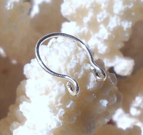 925 Sterling Silver Nose Ring Fake Piercing