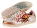 CHRISTIAN AUDIGIER Ed Hardy Mens Stact Shoes Orange Sneakers Leather