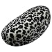 BLACK EXTRA LARGE LEOPARD HARD EYE SUNGLASSES CASE