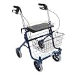 Drive Medical Nannie Steel Rollator - Blue
