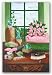 Pink and Green Bath - AKA Alpha Kappa Alpha by Herman Woodall 8"x10" Art Print Poster