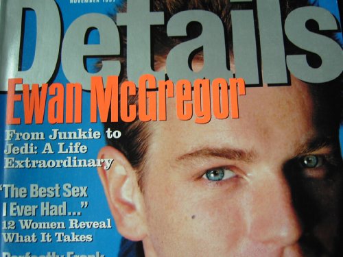 Details Magazine November 1997 Ewan McGregor Cover