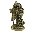 Metal Sculpture Brass Religious Symbols Shiv Parvati Ganesha