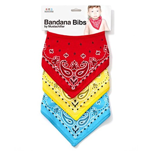 Mustachifier Bandana Bibs Set of 3