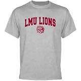 NCAA Loyola Marymount Lions Ash Mascot Arch T-shirt