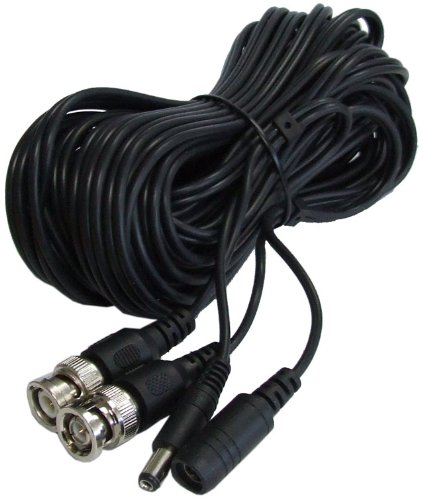 Buy ProKam 20 Metre Heavy Duty CCTV Camera Cable - Power and Video:  