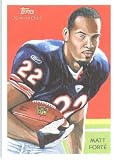 2009 Topps National Chicle #C10 Matt Forte Chicago Bears Football Card Mint Condition- Shipped In Protective ScrewDown Display Case!