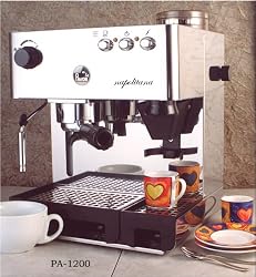 La Pavoni PA-1200 Napolitana Stainless Steel Automatic Espresso Machine