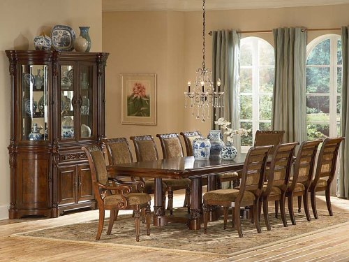 Sonoma Double Pedestal Table Set