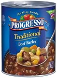 Progresso Traditional Soup, Beef Barley, 19-Ounce Cans (Pack of 12)