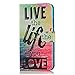 MOLLYCOOCLE Fashion Style Wallet Card Case Magnetic Design Flip Folio PU Leather Cover Standup Cover Case with Alphabet Pattern Skin for Samsung Galaxy S5 I9600