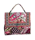 Vera Bradley Julia Handbag Purse in Very Berry Paisley