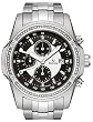 Bulova #96E108 Men's Diamond Accented Stainless Steel Chronograph Watch