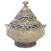 Handmade Carved Stone Box Container with Birds and Decorative Patterns VIETNAM