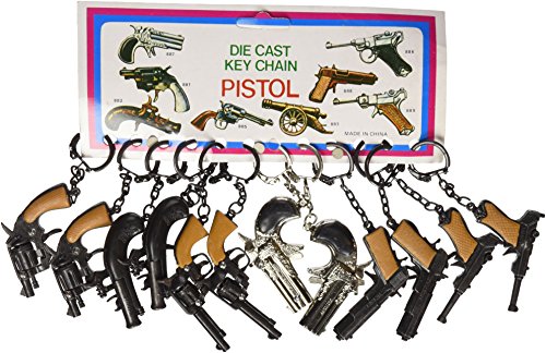Gun Key Chains (1 dz)