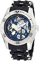 Invicta Men's 1257 Sea Spider Mechanical Skeleton Dial Black Polyurethane Watch