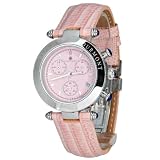 Constantin Durmont Damen-Armbanuhr Visage CD-VISL-QZ-LT-STST-PK
